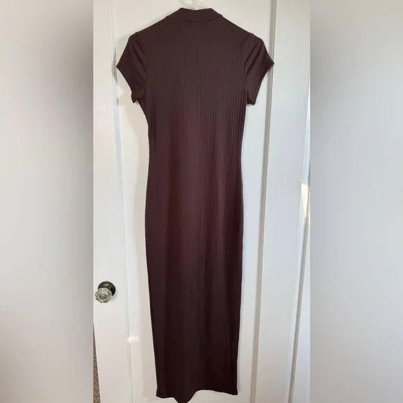 FN Chocolate Brown Maxi Dress - Picture 2 of 3